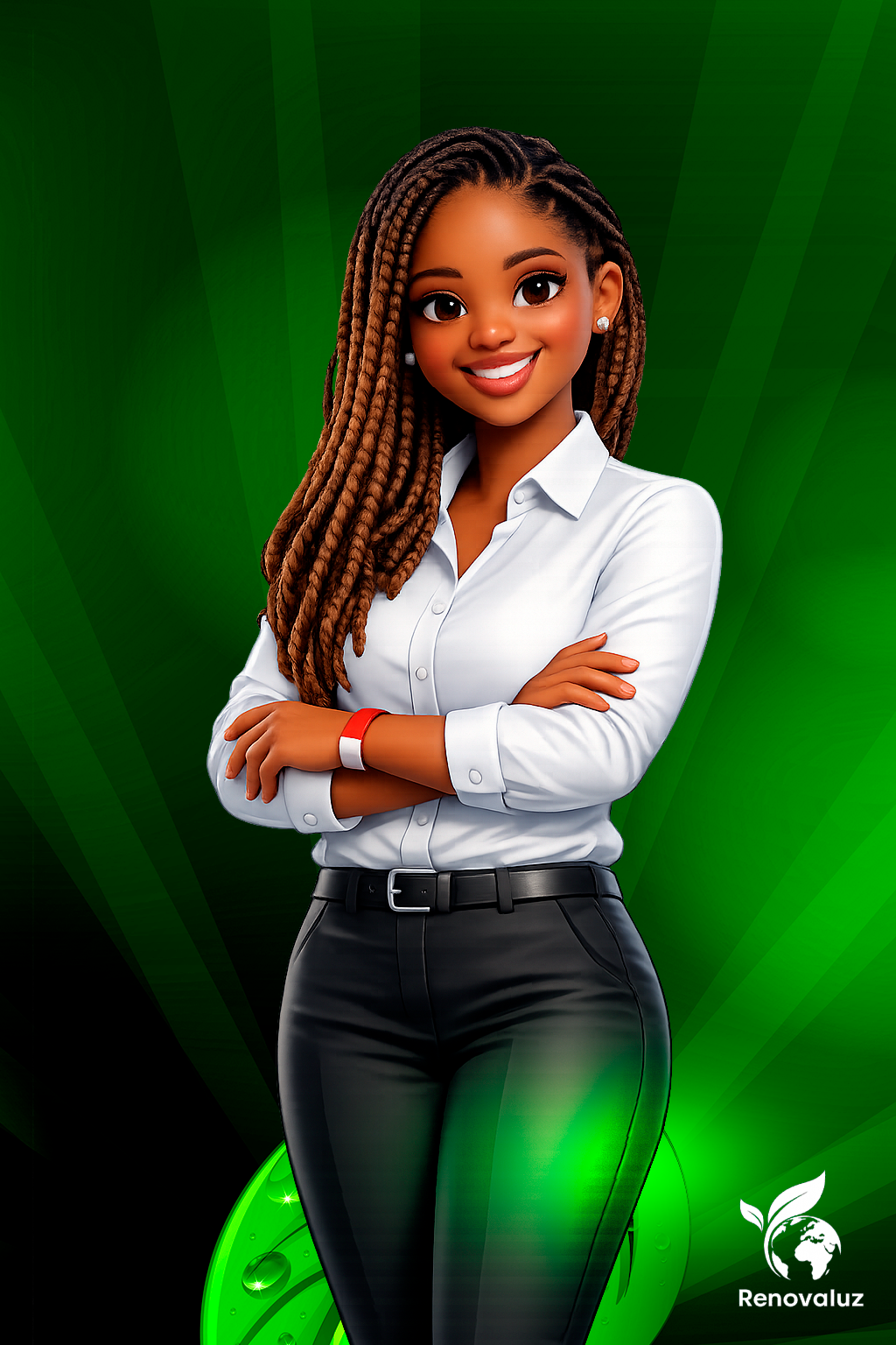 Luísa - Mascote Oficial RenovaLuz